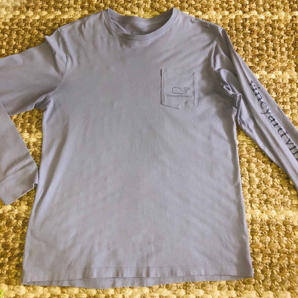 Boys Vineyard Vines long sleeve T-shirt.